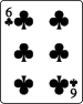 6 of clubs