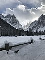 Tre Cime di Lavaredo da Talschluss, Sesto.jpg3 024 × 4 032; 2,05 MB