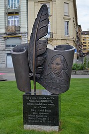 Monument de Gogol à Vevey.