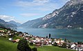 Walensee and Unterterzen, Quarten