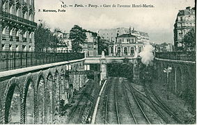 Gare de l'avenue Henri Martin.