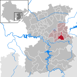 Läget för kommunen Oettersdorf i Saale-Orla-Kreis