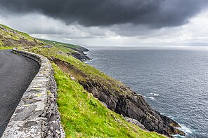 Küstenstrasse auf der Halbinsel Dingle