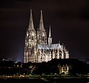 89 votes in Final; Cologne Cathedral at night in Köln, Germany. +/− Credit:Thomas Wolf, www.foto-tw.de (License: CC BY-SA 3.0 DE)