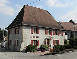 Skyline of Steinbrunn-le-Bas