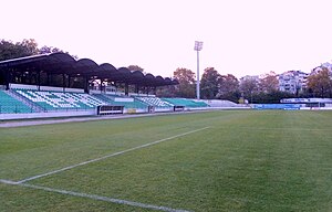 Das Titscha-Stadion im Oktober 2018