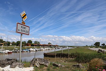 Vue du port.