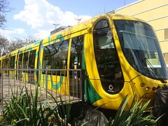 Metrô-leve (VLT) de Brasília.