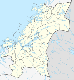 Orkanger is located in Trøndelag