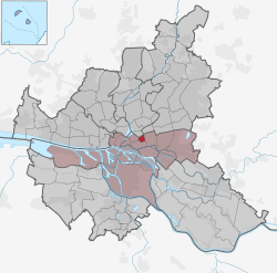 Mappa dei quartieri di