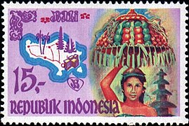 Stamp of Indonesia - 1969 - Colnect 259724 - Tourism in Bali.jpeg