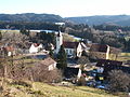 Niederstaufen, hinten der nördliche Pfänderstock