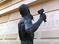 Detail of the south side of the memorial