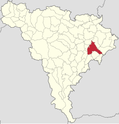 Location in Alba County