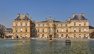 Fachada del palacio de Luxemburgo (1615-1624), obra de Salomon de Brosse