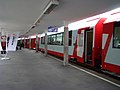 Glacier Express in St. Moritz Station