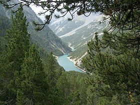 Il ramo orientale del Lago del Gallo