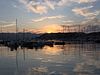 Lerici- tramonto sul porticciolo