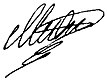 Firma de Milena Vukotić