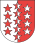 Blason du canton du Valais