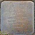 Stolperstein für Johanna Sanders