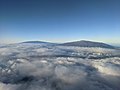 Mauna Kea and Mauna Loa in Hawaii, United States