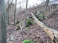 Basolati su un argine golenale del Tevere, Campo Rampone, area archeologica Poggio Sommavilla, Valle del Tevere