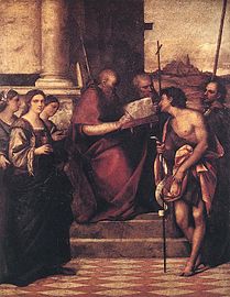 Pala di San Giovanni Crisostomo di Sebastiano del Piombo