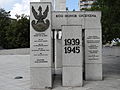 Detail of the monument