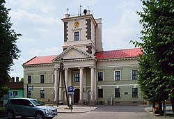 Town hall designed by Enrico Marconi