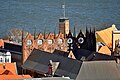 Vue d'ensemble du bâtiment par l’arrière