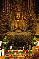 Senju Kannon, the main statue of veneration in Sanjusangen-dō　(by Tankei)