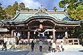 Santuario Tsukuba-san al pie del monte Tsukuba.