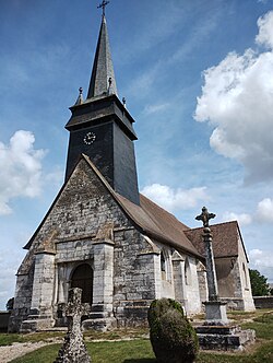 Skyline of Criquebeuf-la-Campagne