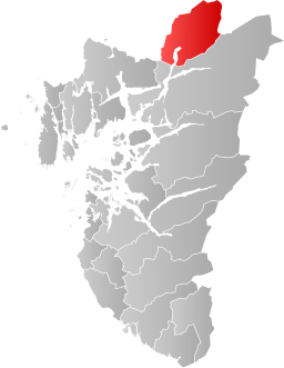 Sauda kommun i Rogaland fylke.