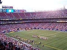 Photo du stade des MetroStars, le Giants Stadium.