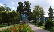 Mausoleum en tuin