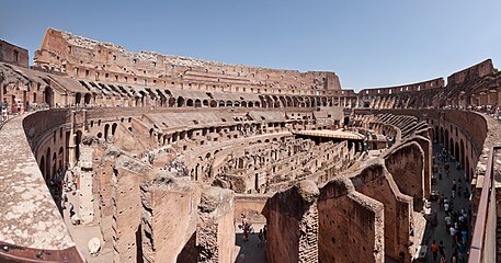 Panoramic view of the inside (Summer 2011)