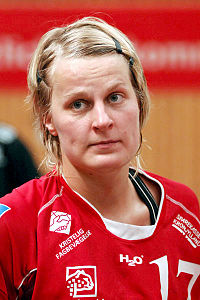 Nina Wörz en 2007 sous le maillot du Randers HK