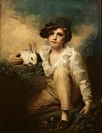 Sir Henry Raeburn - Cậu bé và con thỏ