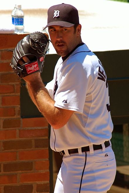 Justin Verlander, meilleur lanceur et meilleur joueur de la Ligue américaine en 2011.