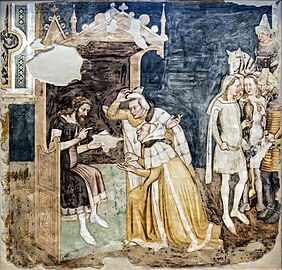 Stories of Saint Ursula - The sending of the ambassadors of the King of England - Civic Museum, Treviso