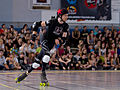 * Nomination Reaper, Jammer from Southern Discomfort during a Roller Derby match in Toulouse --PierreSelim 14:04, 19 August 2013 (UTC) * Promotion Good quality. --JLPC 17:00, 19 August 2013 (UTC)