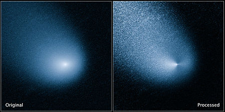 Comet Siding Spring to pass near Mars on 19 October 2014 (Hubble; 11 March 2014)