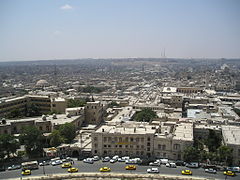 View from Citadel of Aleppo