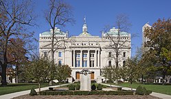 Capitol del Estado de Indiana, Indianápolis, Estados Unidos, 2012-10-22, DD 02