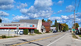 Looking north along Ontario Street (M-134)