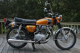 Honda CB 350 K4 uit 1972