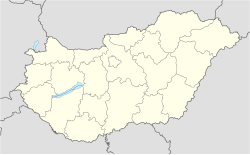 Fáj is located in Hungary