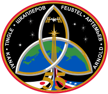 Description de l'image ISS Expedition 55 Patch.svg.